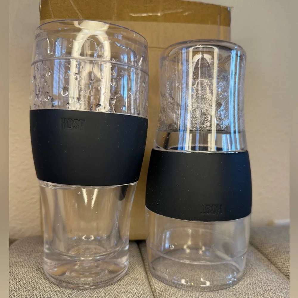 Freeze Cooling Cups For Drinks/Beer— Set of 2, Host - Picture 15 of 17